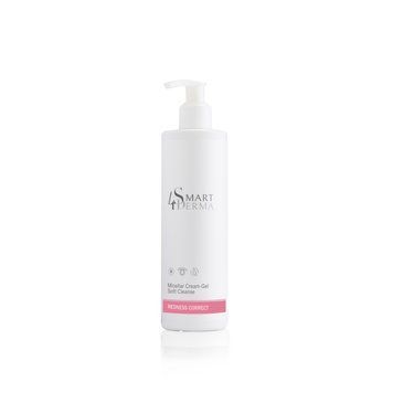 Smart4Derma Redness Correct Міцелярний очищувальний крем-гель Micellar Cream-Gel Soft Cleanse 250ml S4D809 фото
