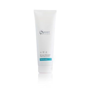 Smart4Derma Acne Balance Матирующий ВВ крем SPF 30 для жирной  BB Cover Matt Cream Total Protect SPF30  230ml S4D311 фото