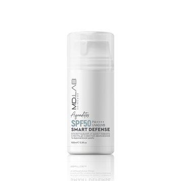 MD.LAB SMART DEFENSE SPF50 ИНТЕЛЛЕКТУАЛЬНЫЙ МНОГОУРОВНЕВОЙ UV-ЗАЩИТА ПОЛНОГО СПЕКТРА ДЕЙСТВИЯ 100мл 101100 фото