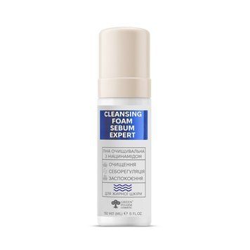Green Pharm Піна очищувальна з ніацинамідом Sebum Expert для жирної шкіри, 150 мл 400428 фото
