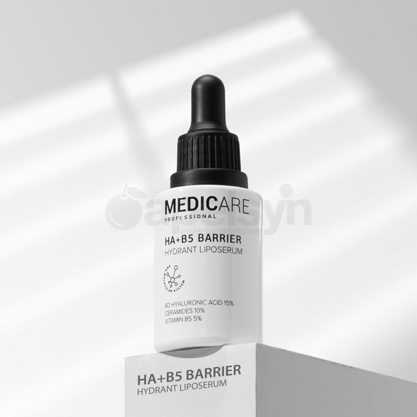 Medicare HA+B5 BARRIER HYDRANT LIPOSERUM БАР&rsquo;ЄРНА ЗВОЛОЖУЮЧА ЛІПОСОМАЛЬНА СИРОВАТКА 30ml 348050 фото
